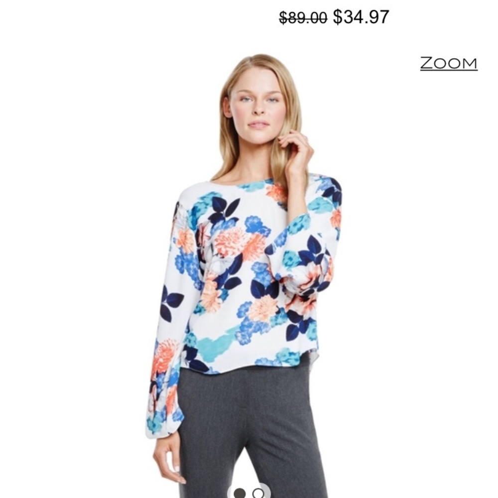 Vince camuto floral top